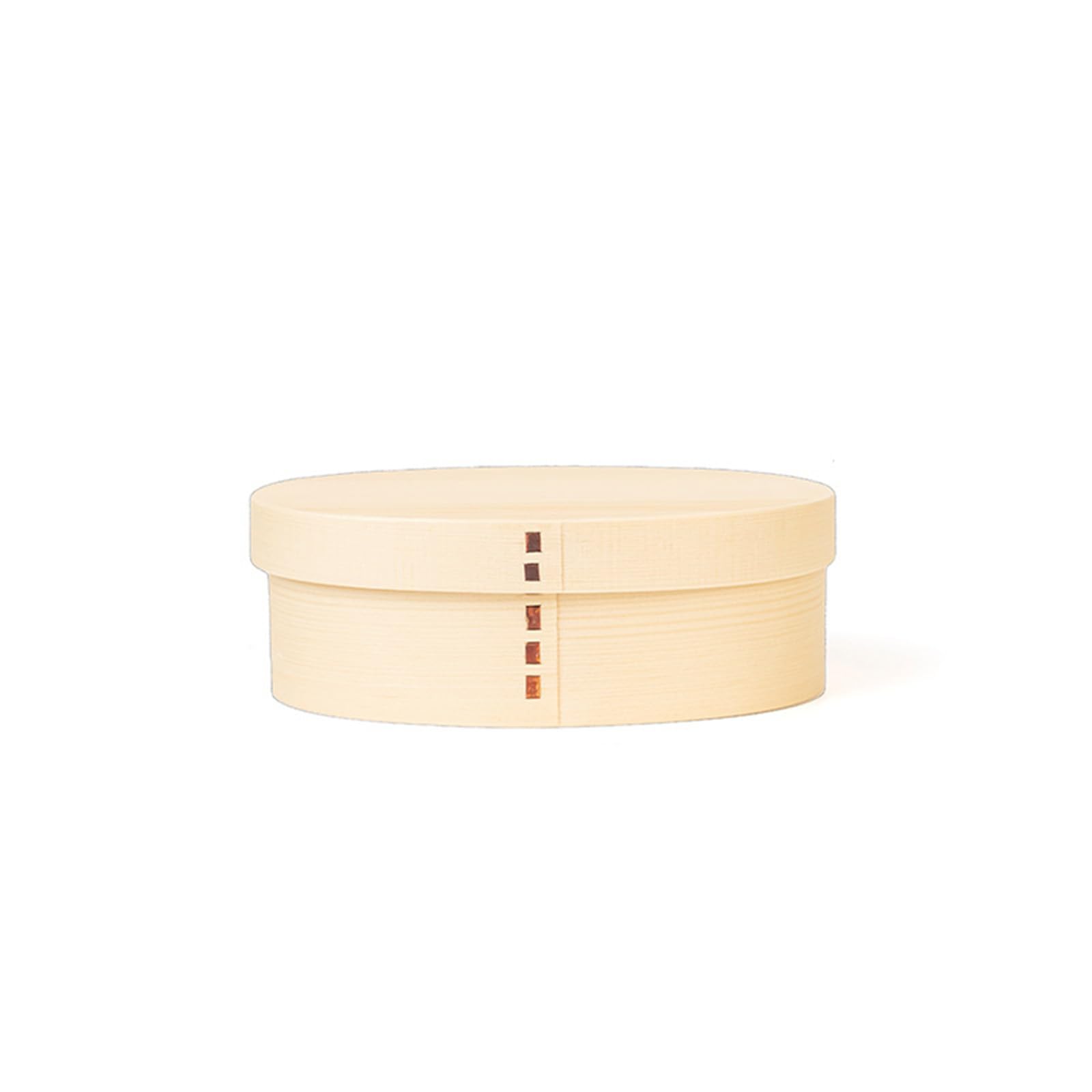 Boîte à bento japonaise traditionnelle en bois naturel à 3 compartiments pour enfants et adultes - Écologique - Parfait pour l'école et le travail