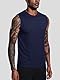Teesmen 3pcs Tank Top für Männer Fitnessstudio ärmellos Laufen schnell trocken atmungsaktiv Männer Westen Multipack (Multicolor set2-M)