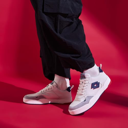 Image of Lotto Men Hoop Star OG Leather Sneakers