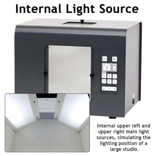 Kit professionale per fotografia di gioielli con illuminazione regolabile e staffa rimovibile per fotocamera per scatti mozzafiato del prodotto