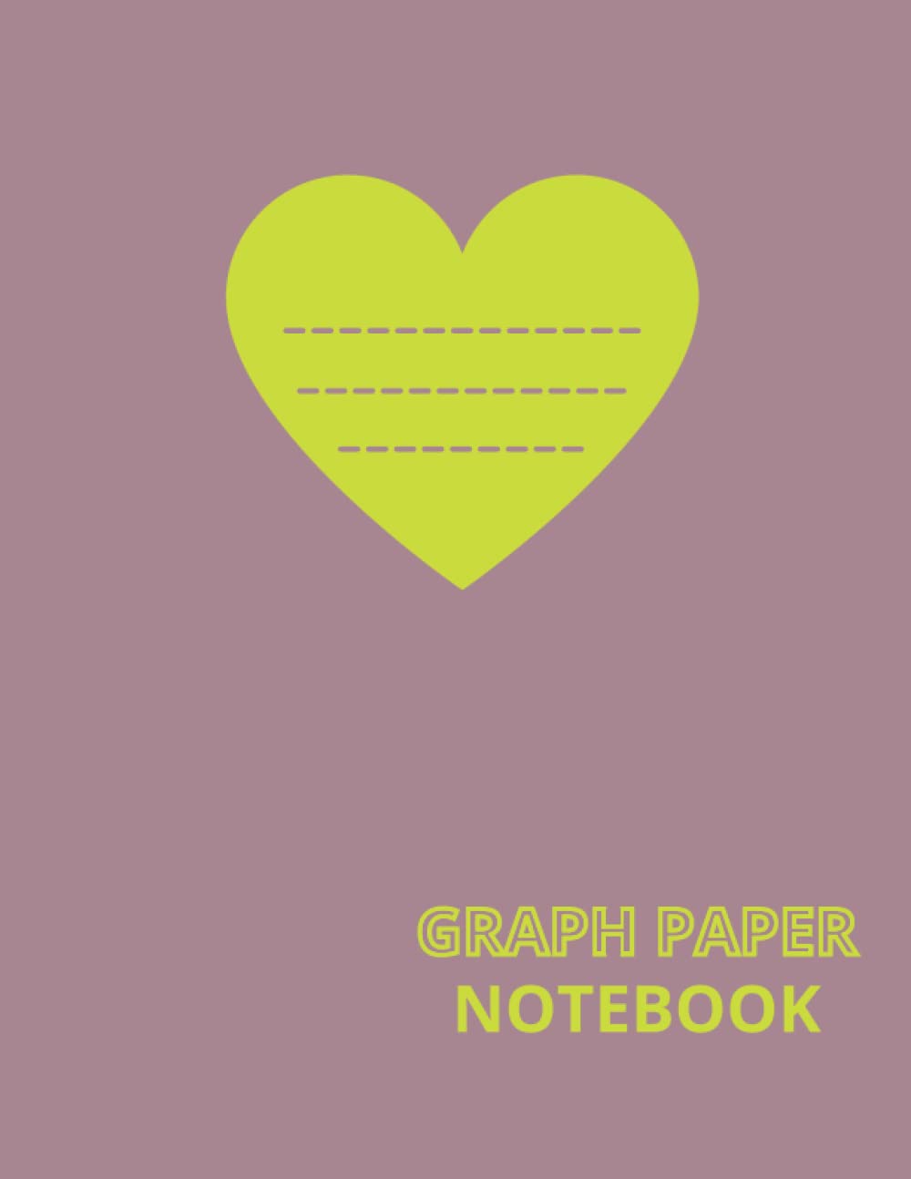 Graph Paper Notebook: 8.5"x11" Large Grid Paper Composition Notebook for Math and Science Students, Quad Ruled, 120 Pages, 5x5