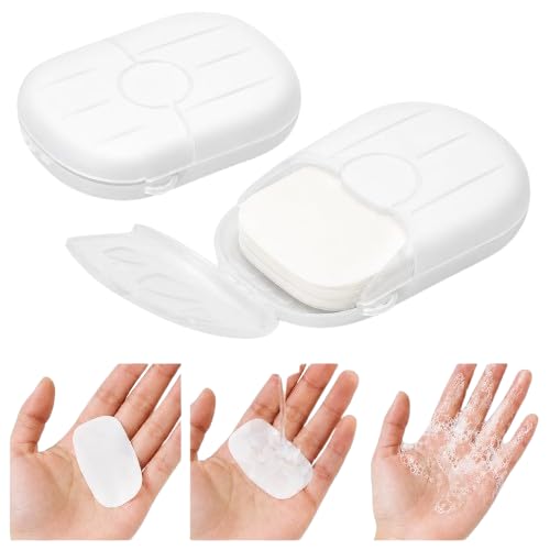Disposable Travel Paper Soap Strips for Handwash – Scented Mini Soap Sheets, Portable Foaming Hand Washing Sheets for Travel (Pack of 2, 40 Sheets)-image-39