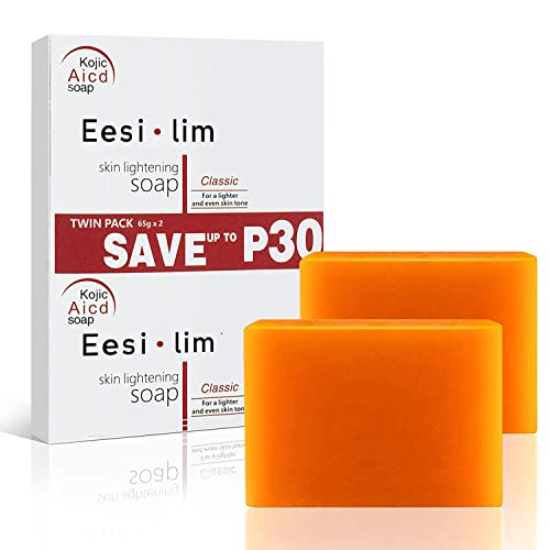 Original Kojic Acid Soap for Face & Body - Japan All Natural Kojic Acid soap Kojic Face Soap for Even Tone, 2Bars Per Pack,65g
