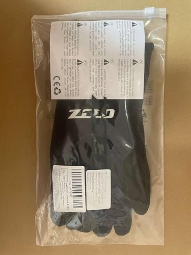 ZCCO 3mm Neoprene Diving Gloves Men and Women Double-Layer Thermal Wetsuit Gloves with Elastic Wrist and Skid Resistance Particles for Diving,Kayaking,Surfing Snorkeling Black(3mm,S - Image 2