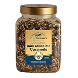 Buchanan’s Dark Chocolate Caramels 1kg Jar – Retro Scottish Chocolate Sweets | Gifting for Birthdays,Mother's Day, Easter, Father’s Day & Special Occasions