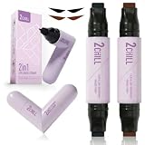 2CHILL Lot de 2 tampons rotatifs pour eyeliner - Double extrémité - Outil œil de chat - Imperméable et résistant aux taches - Maquillage longue durée - Finition mate - Eyeliner liquide pour débutants