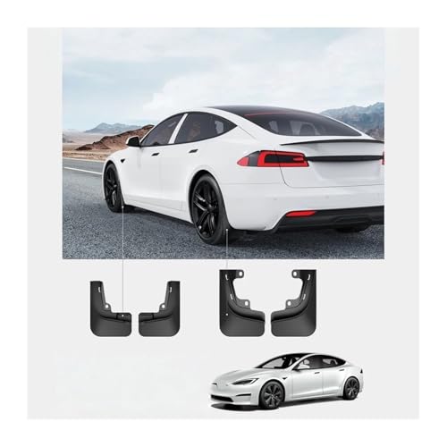 Guardabarros para Tesla Model S ideales para viajes bajo la lluvia 2