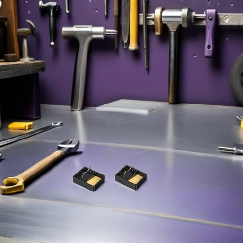 POPETPOP Support pour Fer à Souder Électrique Résistant à Haute Température Mini Support Compact 5 Pièces Base Stable pour Station de Soudage Électronique Accessoire Matériel – vue 6