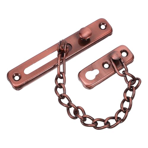 Yardenfun 2 Piezas Cadena de Seguridad para Puerta de Apartamento Cerradura Antirrobo de Acero Inoxidable Protección Resistente para Hogar Hotel y Oficina Fácil Instalación y Uso Rápido