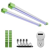 MARS HYDRO 2024 ADLITE UV30 23’’ UV Grow Light Bar, 365nm and 370nm Diodes, Supplemental for TS600/TS1000/TS3000/FC3000/FC-E300/FC4800/FC-E4800 Plant Growing Light(2 Pack)