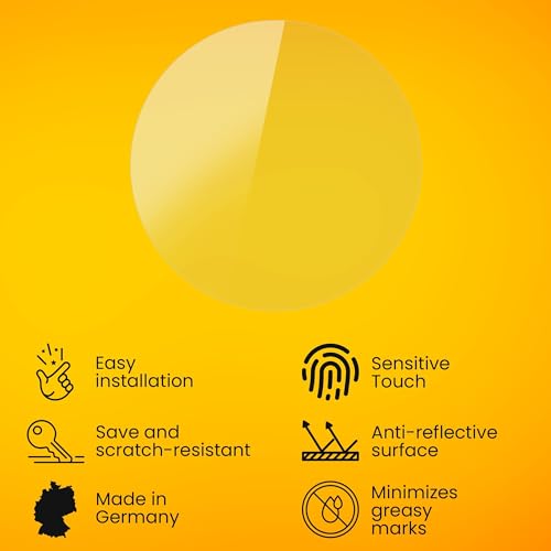 atFoliX Panzerfolie kompatibel mit Garmin D2 Charlie Schutzfolie, entspiegelnde und sto&szlig;d&auml;mpfende FX Folie (3X)