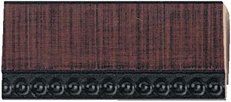 CountryArtHouse Picture Frame Moulding (Wood) 100ft Bundle - Traditional Cherry Finish - 0.75" Width - 5/8" Rabbet Depth