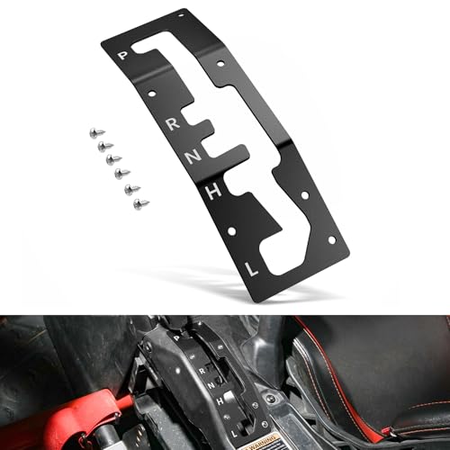 Plaque de porte de levier de vitesse Can Am Maverick X3 2017-2021 grille noire console
