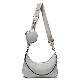MATERIAL: cuero genuino de grano superior con hardware de alta calidad en color de arma de metal, noble, elegante y con estilo.