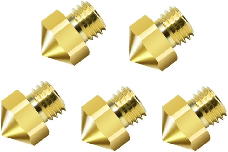 Flashforge 0.4mm 3D Printer Nozzles 5pcs for Creator Pro,Finder,Guider 2/2S,Dreamer