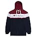 Champion Mens Big and Tall Color Block Full Zip Hoodie with Pockets