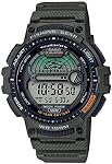 Casio Men's Fishing Timer Quartz Watch with Resin Strap