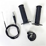 Grapelet Poignée et Câble D'accélérateur Rotatif avec Poignée de 7/8 