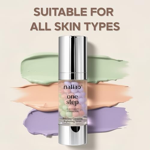 Image of Maliao Natural One Step Correct Corrector | Skin Tone Correcting Serum | Brightening Primer for Even Complexion | Redness & Dullness Neutralizer | Lightweight Formula | 40g