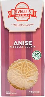 Rivelli's Pizzelle Cookies Anise, (3 Pack) 2.5oz