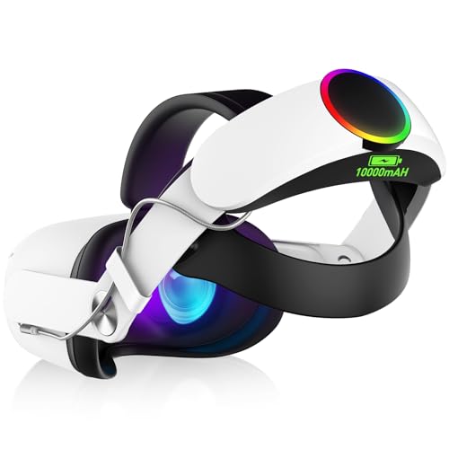 RGB Head Strap for Oculus/Meta Quest 2 Head Strap with