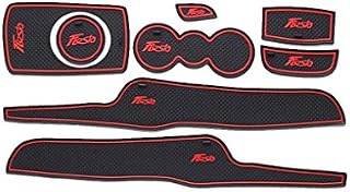 SBOYSAuto Door Groove Pad Car Dust-proof Gate Slot Cushions Car Interior Dcoration Mat for Ford Fiesta 09-14