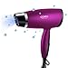 Produktbild Haartrockner Klappbar Föhn, CONFU 1800W Ionen Reisefön Klein und Leicht Haarfön mit Stylingdüse 3 Temperatur DC Motor Schnell Trocken für Hause und Reise