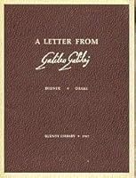 A letter from Galileo: Galileo, the innovator B0006BTJNM Book Cover
