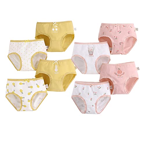 Image of benetia Girls' Underwear Soft Cotton 6-8 Pack