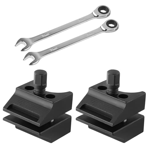 Beeptrum Spargitore per Ammortizzatore, Confezione da 2 Pezzi, distanziatore per Cosce con mozzo Diviso per Auto, con Chiave, per la Maggior Parte dei Modelli