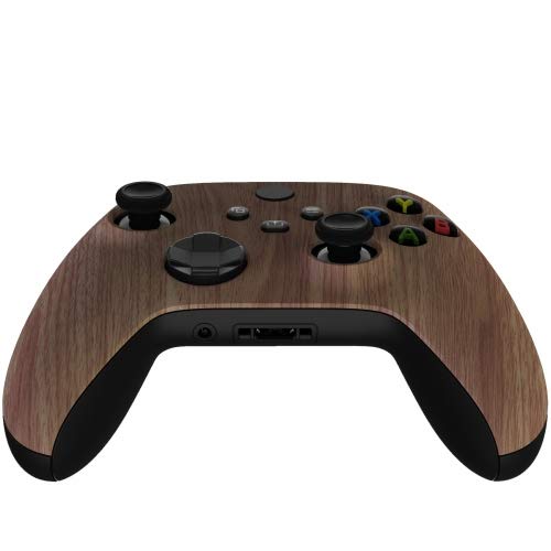 MODDEDZONE Wireless Controller for Microsoft Xbox Series X/S & Xbox One - Custom Soft Touch Feel - Custom Xbox Series X/S Controller (Soft Touch Wooden Grain)