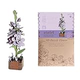 Détails pétales réalistes : Ce puzzle floral en bois intègre des détails minutieux et réalistes des couches de pétales ainsi qu'une conception structurelle tridimensionnelle, offrant une expérience d'assemblage amusant en 3D qui favorise et renforce la pensée logique spatiale. Il sert de belle pièce décorative pour embellir votre intérieur, avec un design floral authentique qui allie jeu interactif et valeur esthétique. Les éléments en bois de haute qualité assurent une expérience tactile agréab