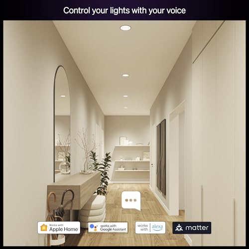 Philips Hue Essential Smart LED BR30 Bulb 1-Pack, White and Color Ambiance, E26, 7.2W, 2200K-6500K, 650 Lumens, Dimmable, Works with Alexa, Google Assistant, Apple Home - image 5