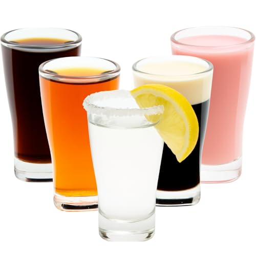 AIOS Shot Glass Made from Unbreakable Tritan Plastic 25ml (8)