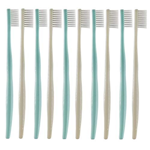 Tinkeep Ultra Soft bristles Extra Clean Full Head Toothbrush(Pack of 10)