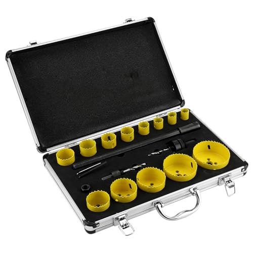 Kit Profesional 19 Piezas Brocas Sierra Circular M42 Acero miniatura 7