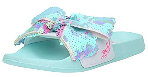 Girls' Sequin Soccer Slide Sandals