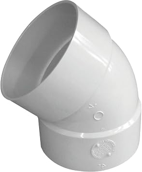 Canplas 414184BC PVC Sew 4 1/8 Bend