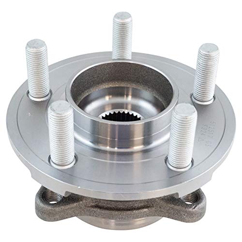 Image of TRQ 2 Piece Rear Wheel Bearing & Hub Assembly Set Compatible with 2017-2018 Ford GT 2015-2023 Mustang