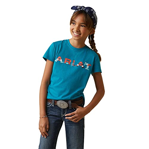 T-shirt Real Boot Kickin' ARIAT fille idéal pour le poney-club et l'école