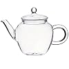 Teekannen GAOLILI Klassische hitzebeständige Glas Bubble, Glastopf hitzebeständig Filtertee (Kapazität : 250ml)
