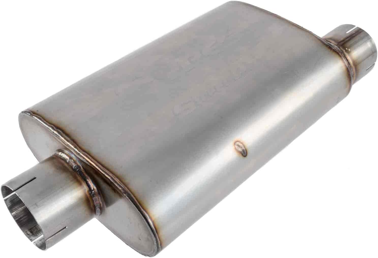 Pypes Performance Exhaust MVS16: Street Pro Series Muffler 14 in 3 in Offset/Offset