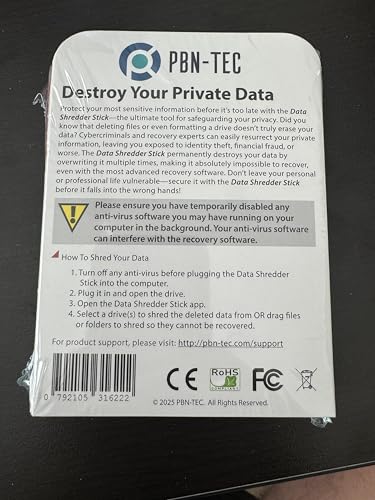 Data Shredder Stick for Windows