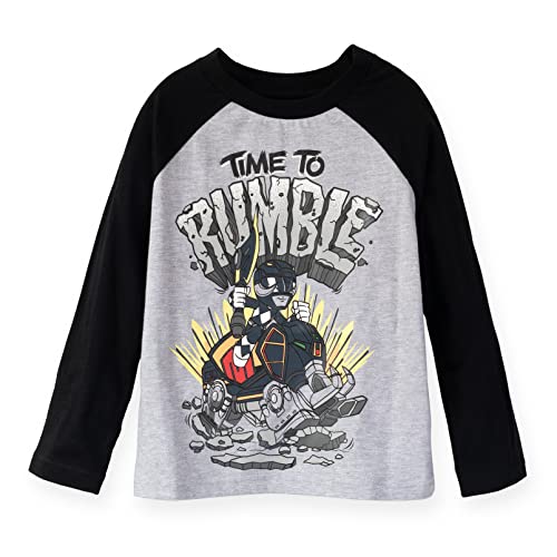 Power Rangers Blue Ranger Red Ranger Zach 3 Pack Cosplay T-Shirts Toddler to Little Kid2