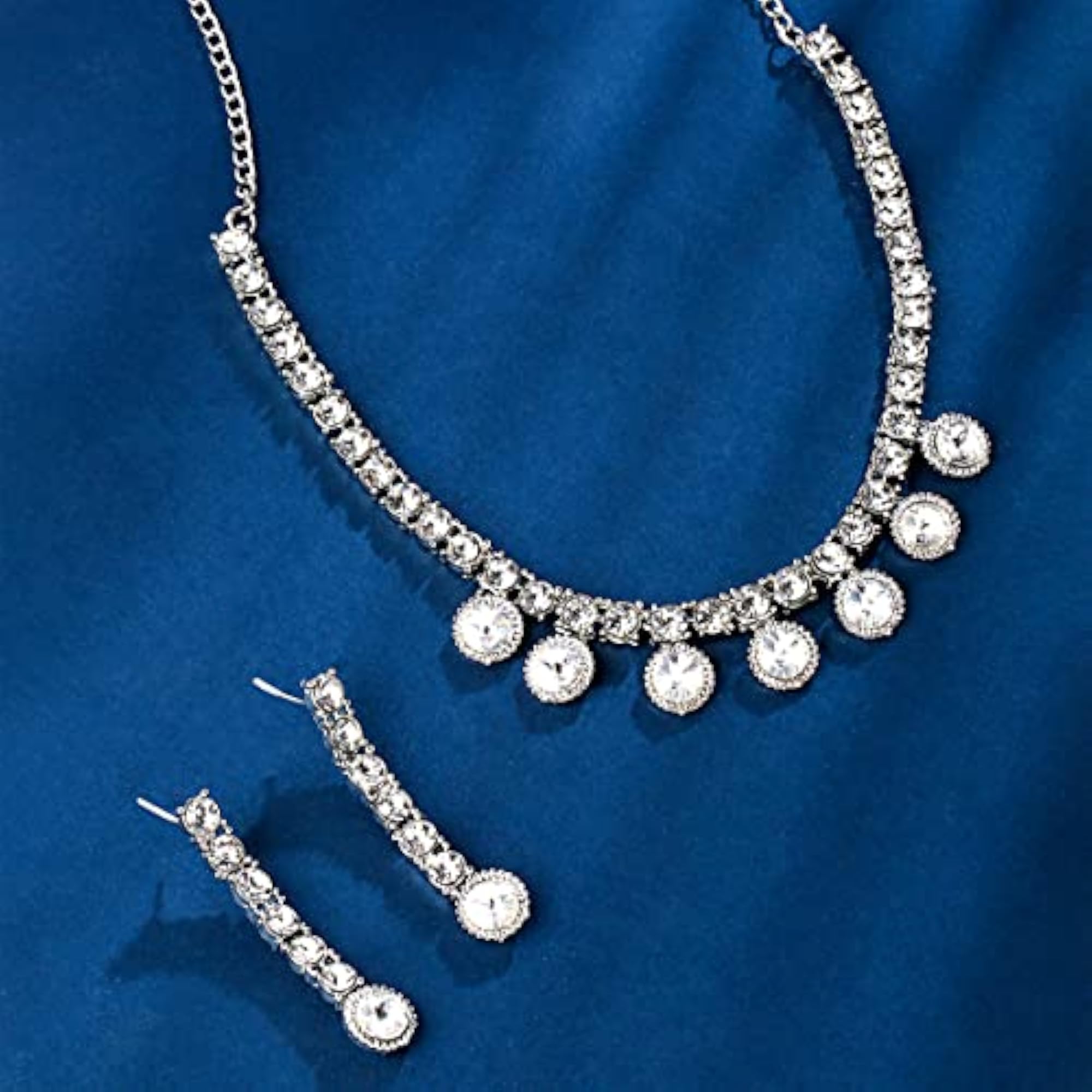 Crystal Bridal Jewellery Set for Wedding