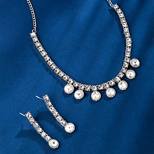Crystal Bridal Jewellery Set for Wedding