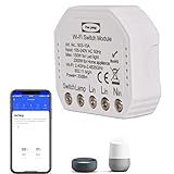 kkmoon mini diy 5. La aplicación versátil y popular como Smart Life/Tuya (Android / iOS) permite el control total de las luces o de los dispositivos compatibles. Múltiples opciones de programa nos permiten establecer la hora precisa para el encendido automático de luces, ventiladores u otros dispositivos.