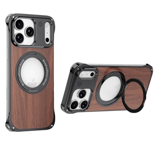 Coque iPhone 17 sans cadre fine avec béquille 360 degrés