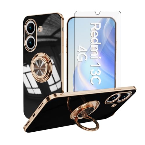 Coque Xiaomi Redmi 13C 5G et Poco C65 Asuwish avec protection écran