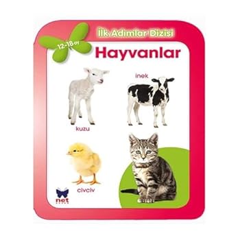 Paperback Hayvanlar (12-18 Ay) [Turkish] Book
